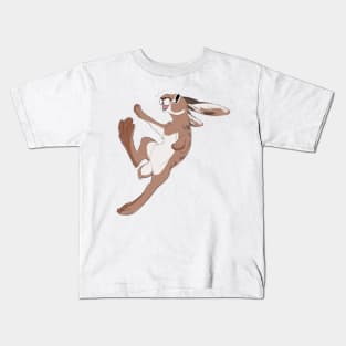 Bouncy Hare! Kids T-Shirt